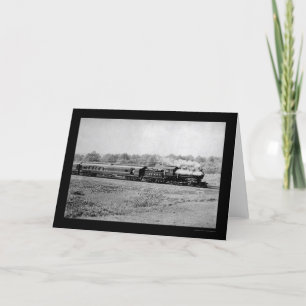 Tarjeta Chicago y el tren de ferrocarril noroccidental 189