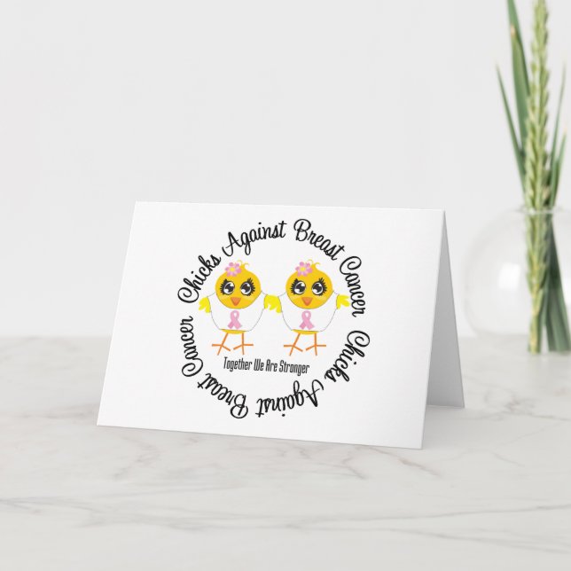 Tarjeta Chicas contra el cáncer de mama (Anverso)