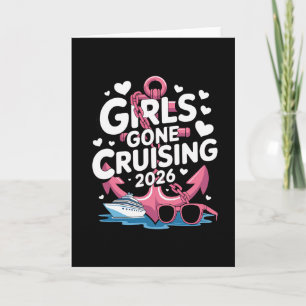 Tarjeta Chicas Crucero Náutico Vacaciones de Crucero 2026
