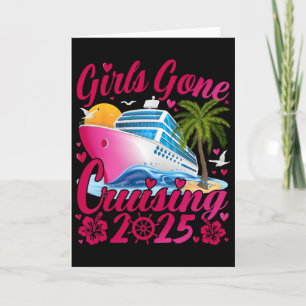 Tarjeta Chicas de Crucero 2025 Vacaciones de Crucero para