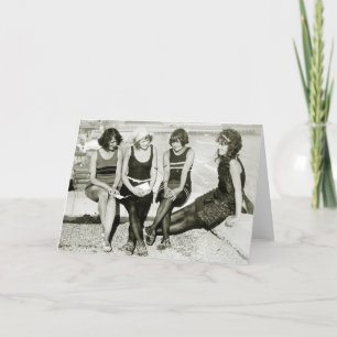 Tarjeta Chicas de los años 20