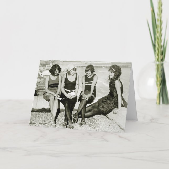 Tarjeta Chicas de los años 20 (Anverso)