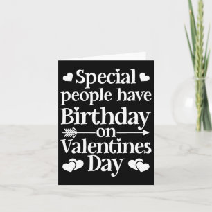 Tarjeta Chicas De San Valentín Nacidas En San Valentín