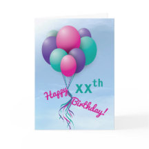 Chicas Fly Away Balloon Bundle Happy Birthday