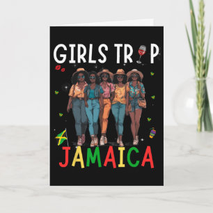 Tarjeta Chicas Jamaica Viaje Fiesta de Vacaciones Divertid