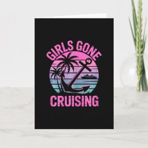 Tarjeta Chicas que se fueron de crucero Viaje de Squad Ver