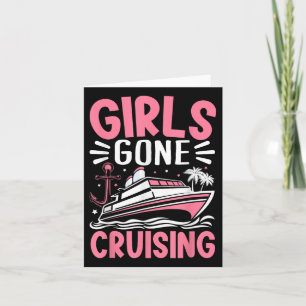 Tarjeta Chicas se fueron de crucero para Chicas de crucero