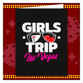 Tarjeta Chicas Viaje Vacaciones Las Vegas Chicas Viaje Las