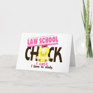 Tarjeta Chick 1 de la Facultad de Derecho