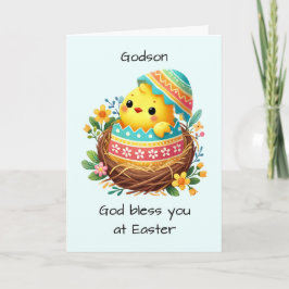 Tarjeta Chick de Pascua Godson sale del caos
