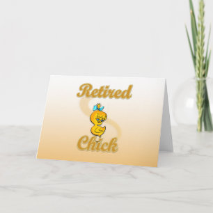 Tarjeta Chick retirado