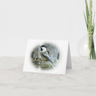 Tarjeta Chickadee