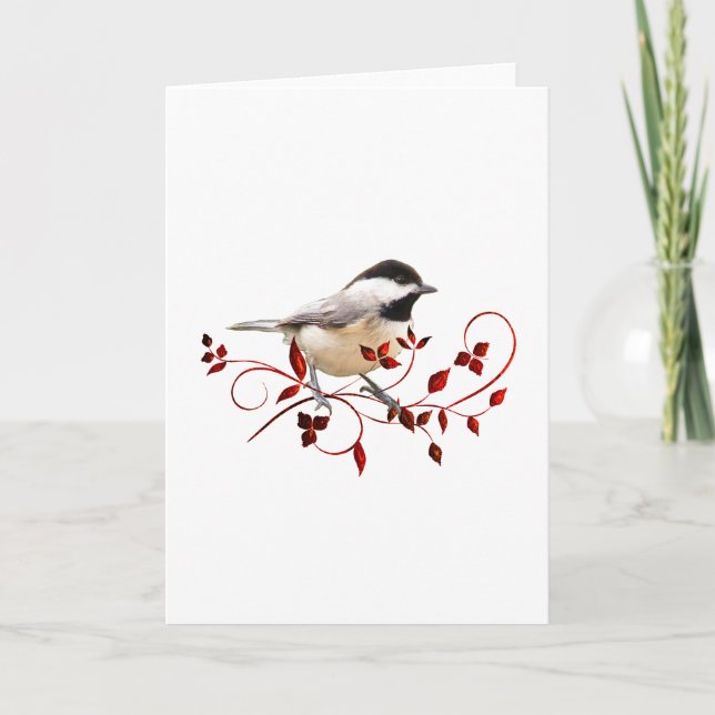 Tarjeta Chickadee (Anverso)
