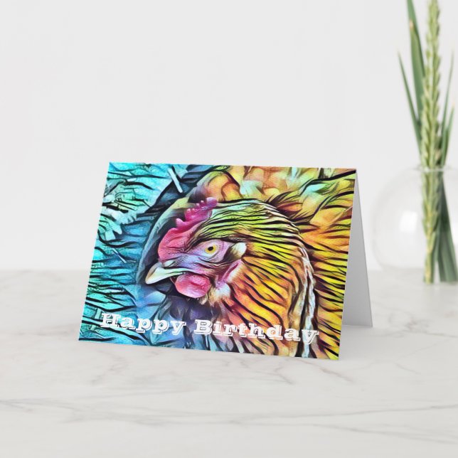 TARJETA CHICKEN (Anverso)