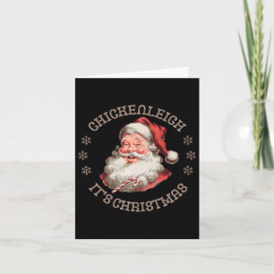 Tarjeta Chickenleigh son Navidades Chiste navideño muy div