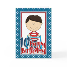 Chico capaz con Walker - Feliz décimo cumpleaños