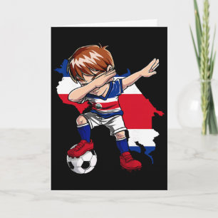 Tarjeta Chico de camiseta costarricense de fútbol de Costa