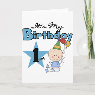 Tarjeta Chico, son mis camisetas de cumpleaños y regalos