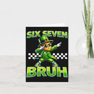 Tarjeta Chicos día de san patricio 67 duende dab seis siet