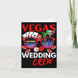 Tarjeta Chicos divertidos de boda en vegas 2026 despedida