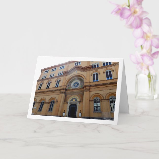 Tarjeta Chiesa Evangelica Valdese, Roma, Italia (Orquídea)