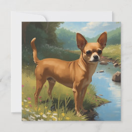 Tarjeta Chihuahua