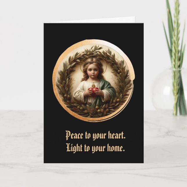Tarjeta Child of the Sacred Flame Folded Greeting Card (Anverso)