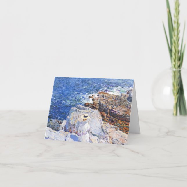 Tarjeta Childe Hassam - los riffs meridionales Appledore (Anverso)