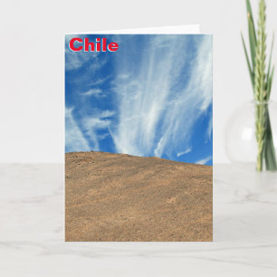 Tarjeta Chile clouds