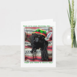 Tarjeta Chill Birthday Card