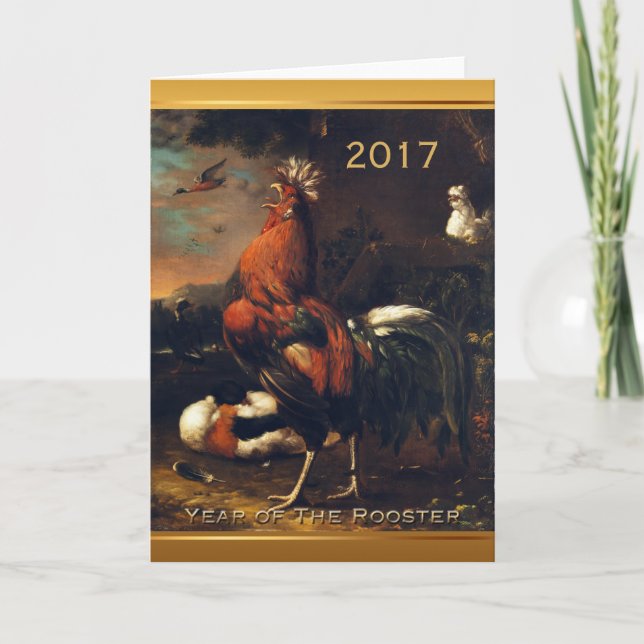 Tarjeta china del arte del europeo del año 2017 (Anverso)