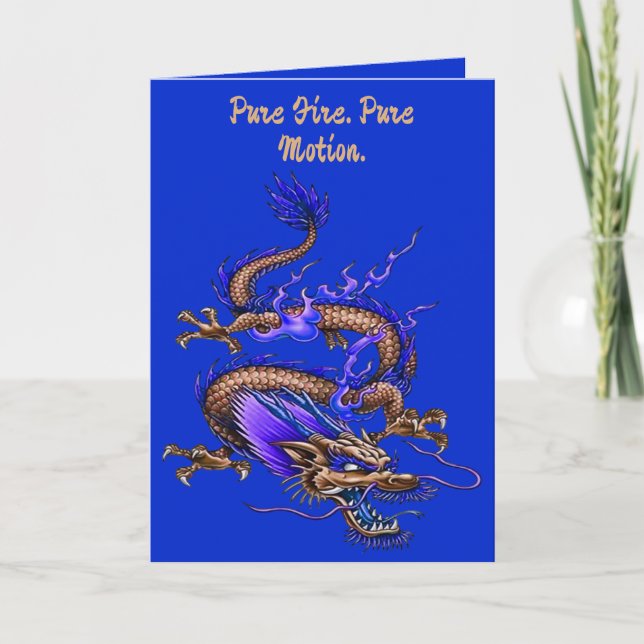 Tarjeta Chinese Treasure Dragon Mythical Creature  (Anverso)