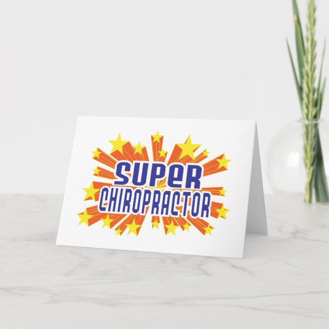 Tarjeta Chiropractor estupendo (Anverso)