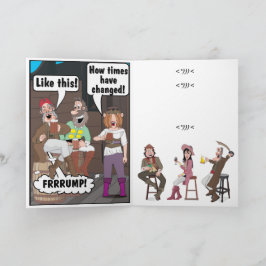 TARJETA CHISTE COUGH Y FART