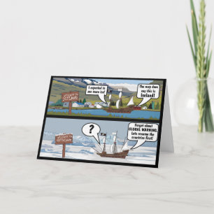 TARJETA CHISTE DE CAMBIO CLIMÁTICO