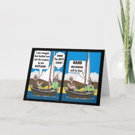 TARJETA CHISTE DE CARGA DE BUTT