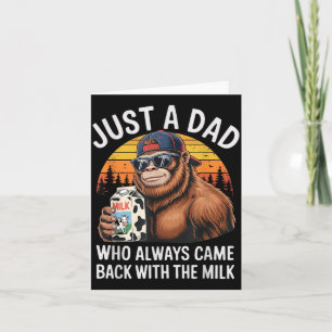 Tarjeta Chiste de Leche para Papá Meme de Humor Moderno pa
