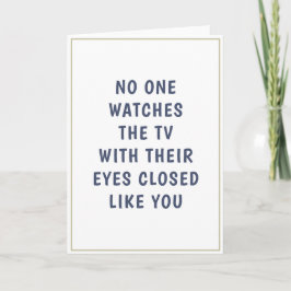 Tarjeta Chiste de Papá Día del Padre Divertido