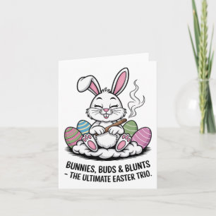 Tarjeta Chiste de Pascua Cebollas Humorísticas Buds Blunt 