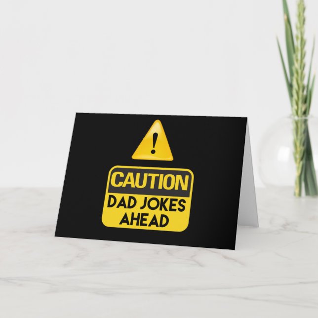 Tarjeta Chistes de papá (Anverso)