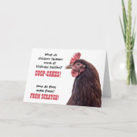 Chistes de pollo de cumpleaños con foto de Hen