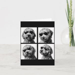 Tarjeta Chistoso Goldendoodle Meme Lindo Doodle Cabina de 