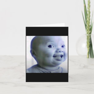 Tarjeta Chistoso Nicho Bebé Generación Z Meme Ai Viral Ris