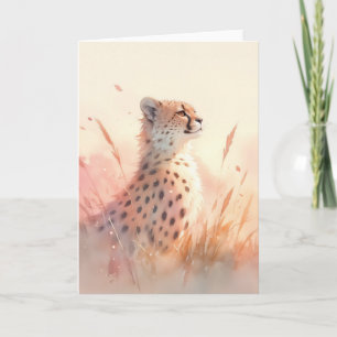 Tarjeta Chita en la brisa de la naturaleza