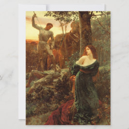 Tarjeta Chivalry (de Frank Dicksee)