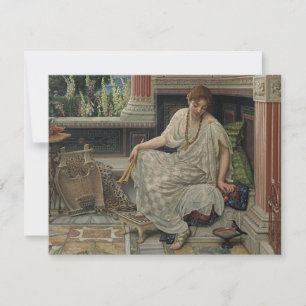 Tarjeta Chloe (por Edward Poynter)