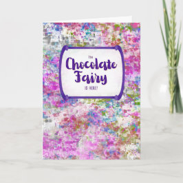 Tarjeta Chocolate Fairy – Thinking of You / Get Well