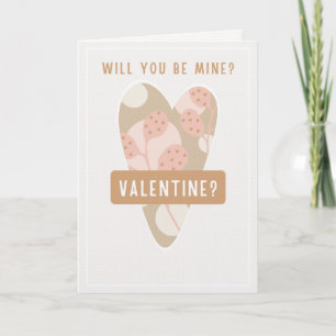 Tarjeta Chocolate & Galletas Feliz día de San Valentín