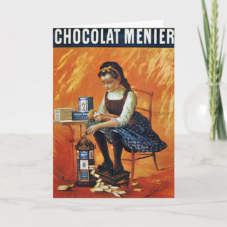 Tarjeta Chocolate Menier