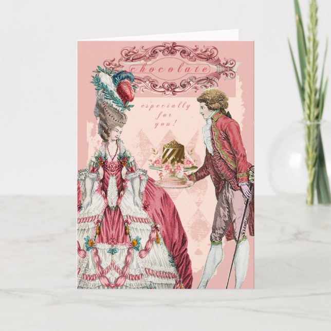 Tarjeta Chocolate para usted (Anverso)